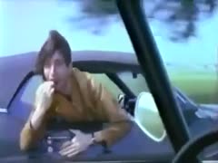 After turning off the engine, horny freaks prepared to fuck the spiteful, blonde tramp.